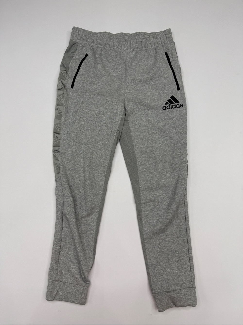 Adidas Primegreen Gray Tapered Jogger Sweatpants Size L